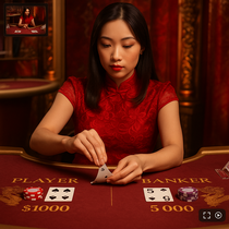 Glitch Spin - Live Baccarat - Professional Dealer Table
