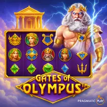 Glitch Spin - Gates of Olympus Slot Game - Zeus Theme with Free Spins