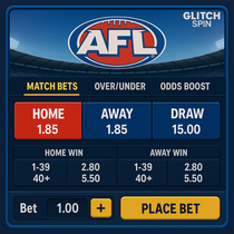 Glitch Spin - AFL Betting - Australian Football League Odds