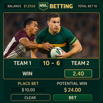 Glitch Spin - NRL Betting - Rugby League Competitive Odds
